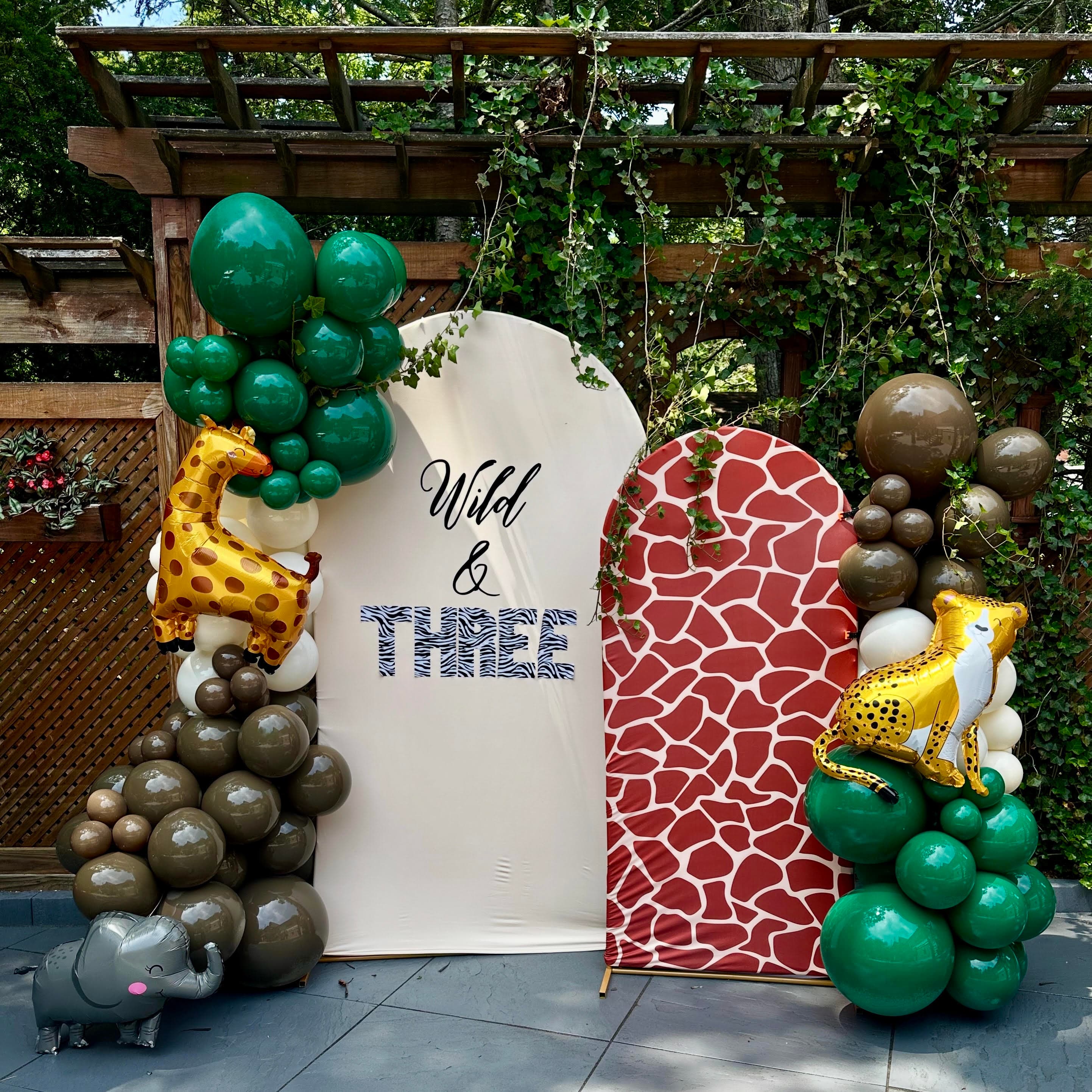 Wild Balloon Arch Design